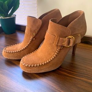 Tory Burch Suede Ankle Boots